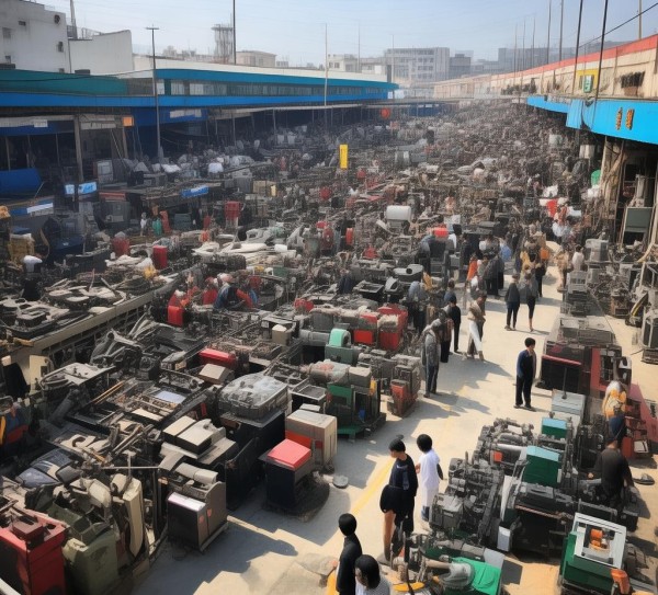 东莞市二手机械设备市场位于其所在地，市场规模较大，主要客户群体为中小企业和高技术企业。